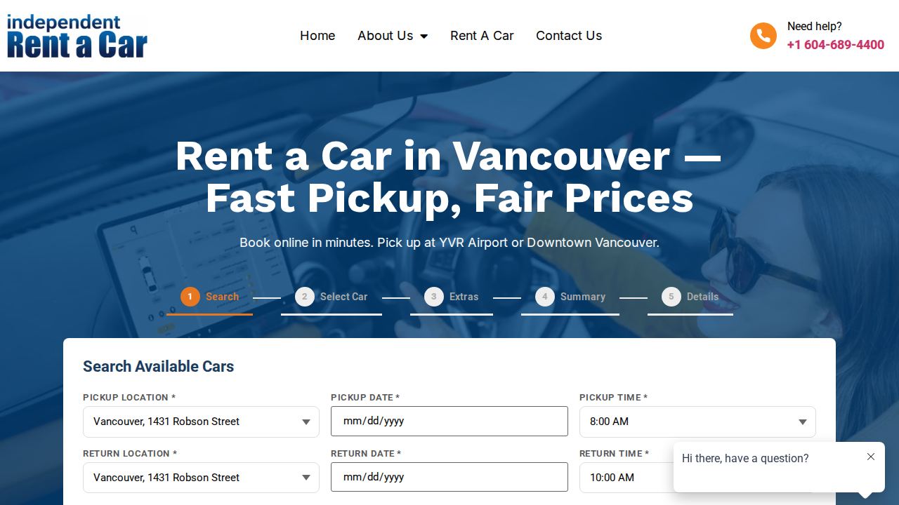 Car Rental Vancouver