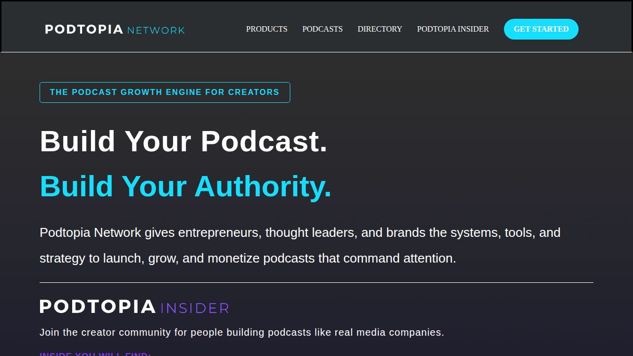 Podtopia Network